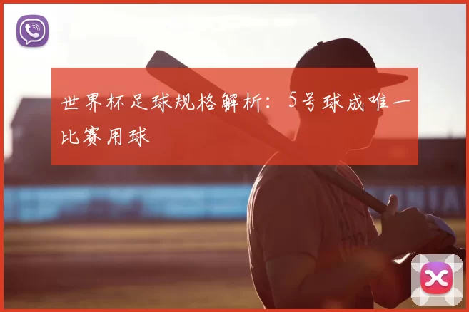世界杯足球规格解析：5号球成唯一比赛用球