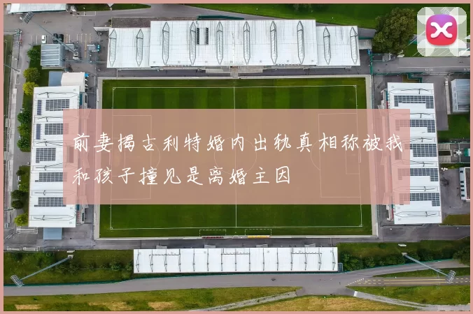 前妻揭古利特婚内出轨真相称被我和孩子撞见是离婚主因